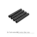 Tubo brillante de rollo de fibra de carbono 8x6x1000mm 3K